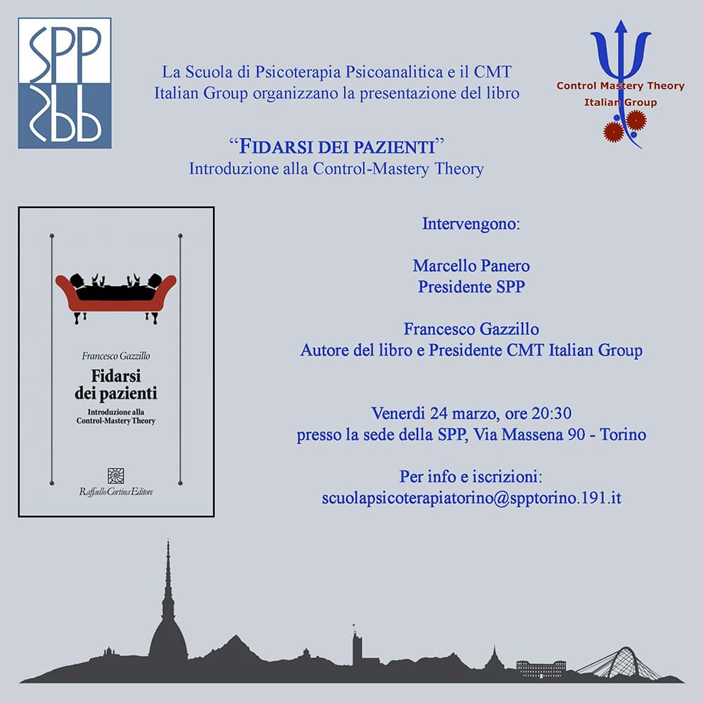 Presentazione del libro “Fidarsi dei pazienti” a Torino